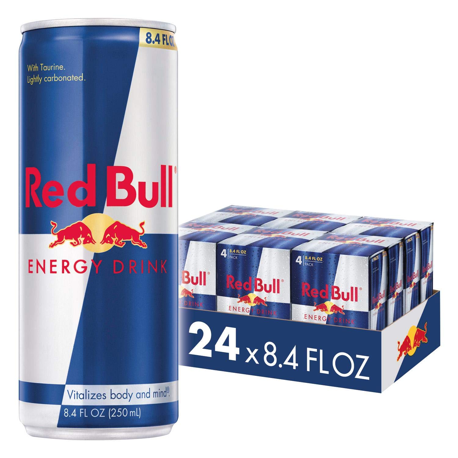 4-11.jpg Red Bull Energy Drink, 8.4 Fl Oz, 24 Cans, 4 Count (Pack of 6) - Image 1
