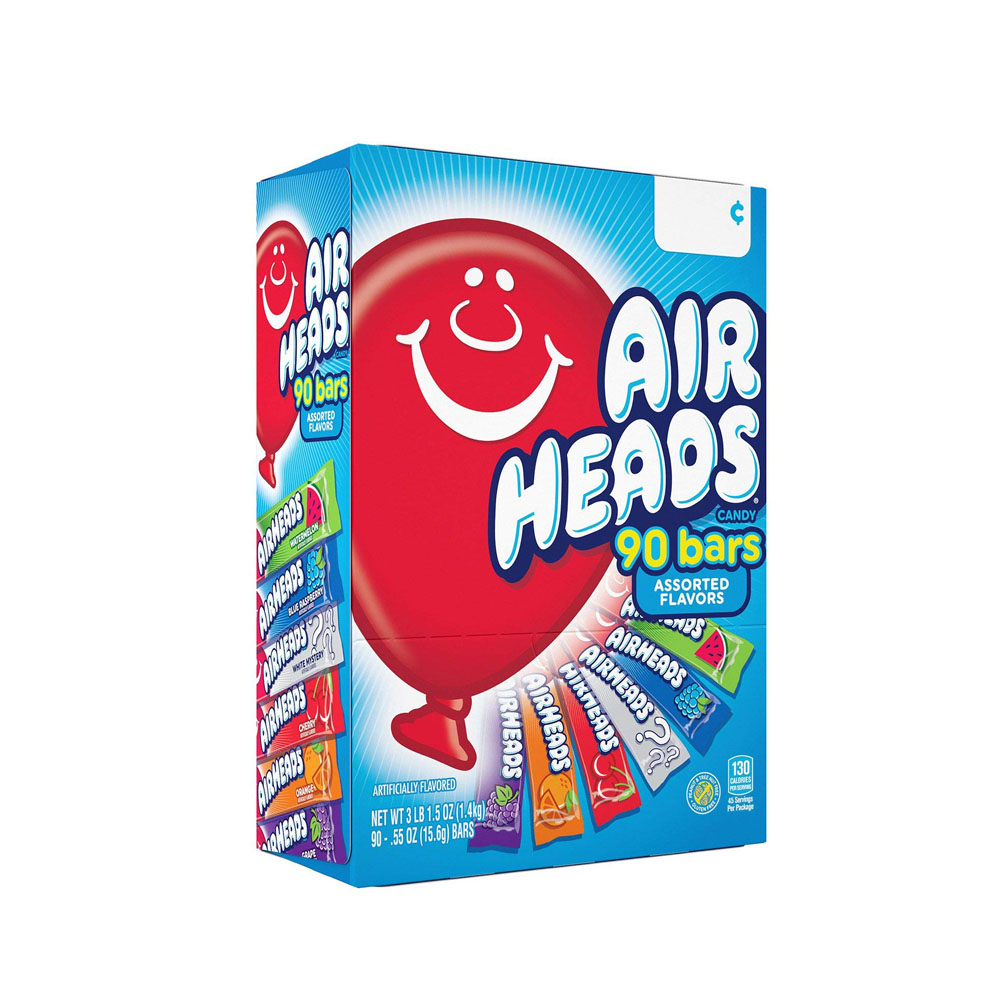4-9.jpg Airheads Variety Pack (.55 oz., 90 ct.) - Flavor of your choice - Image 1