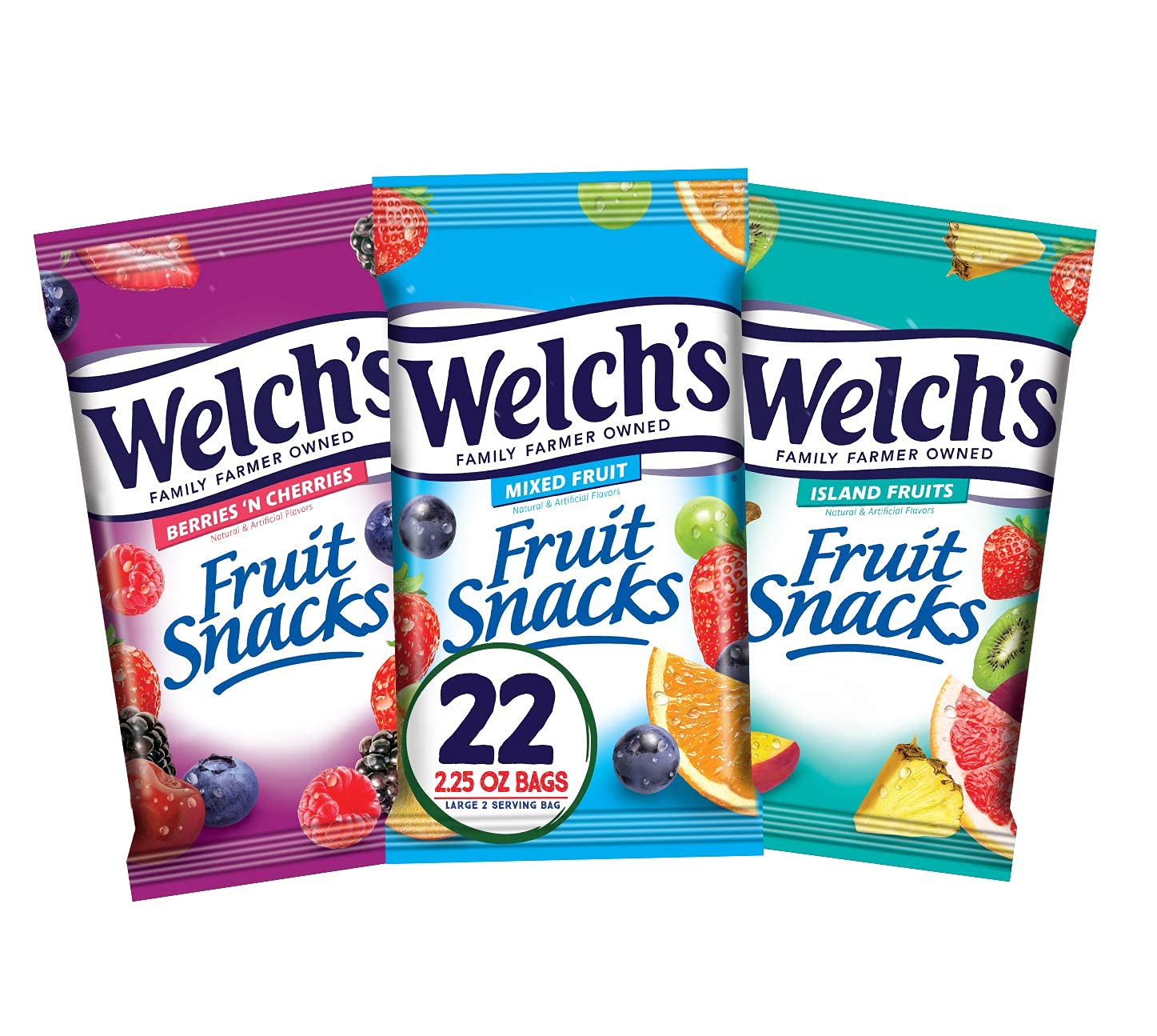 7-16.jpg Welch's Fruit Snacks, Variety Pack 2.25 oz Bags (Pack of 22) - Image 1