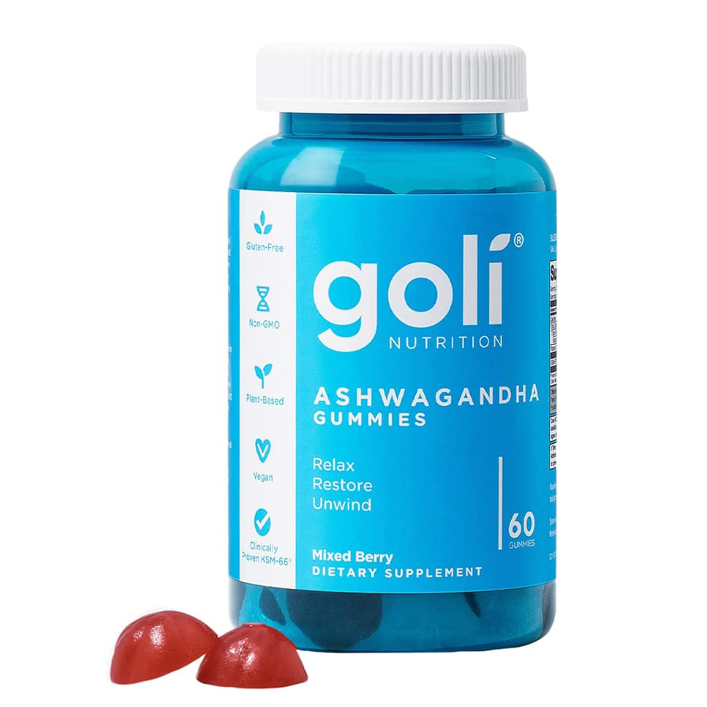 Goli-Ashwagandha1.jpg Goli Ashwagandha & Vitamin D Gummy - 60 Count - Image 1