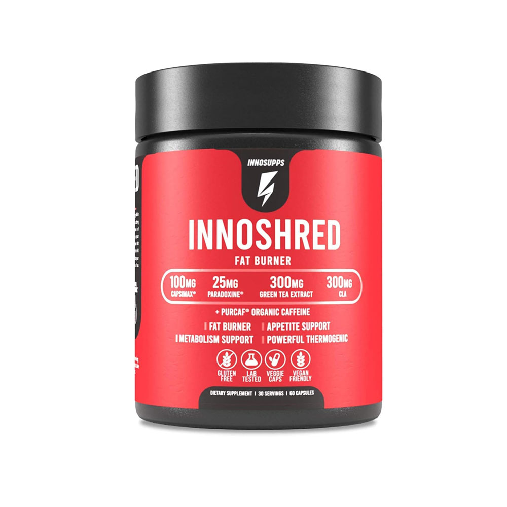 ino1.jpg Inno Shred - Day Time Fat Burner | 100mg Capsimax - Image 1